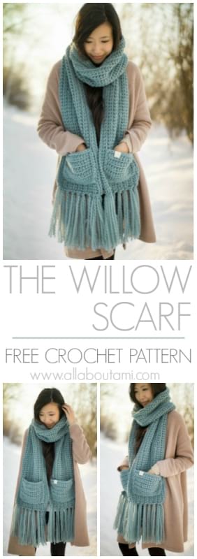 The Willow Crochet Scarf