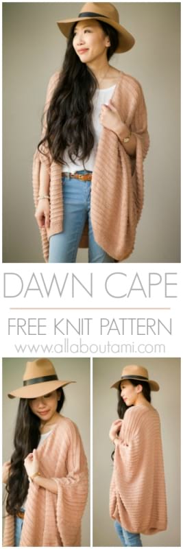 Dawn Cape Knit Pattern