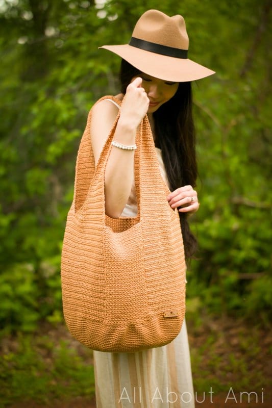 Camellia Tote Bag Crochet Pattern