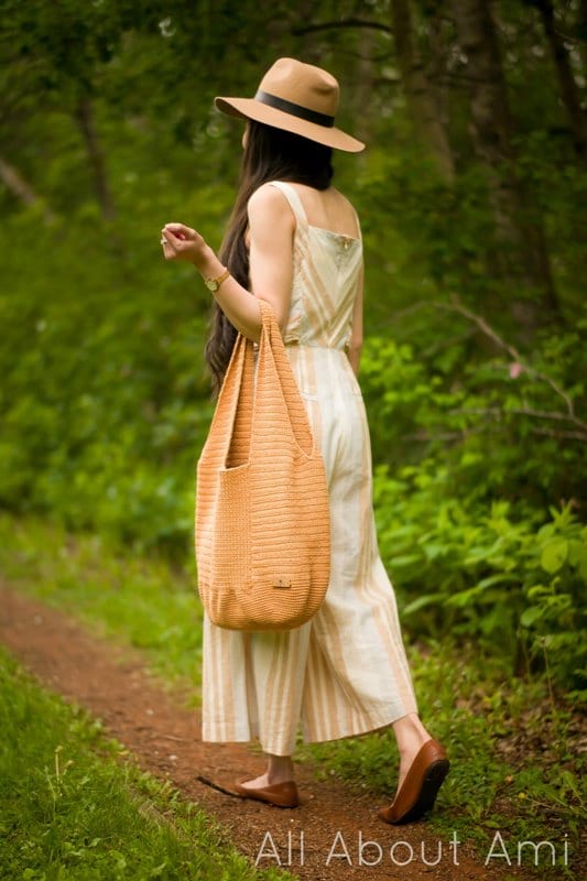 Camellia Tote Bag Crochet Pattern