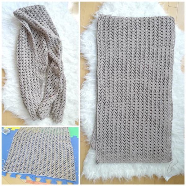 Calla Lily Pocket Shawl Crochet Pattern