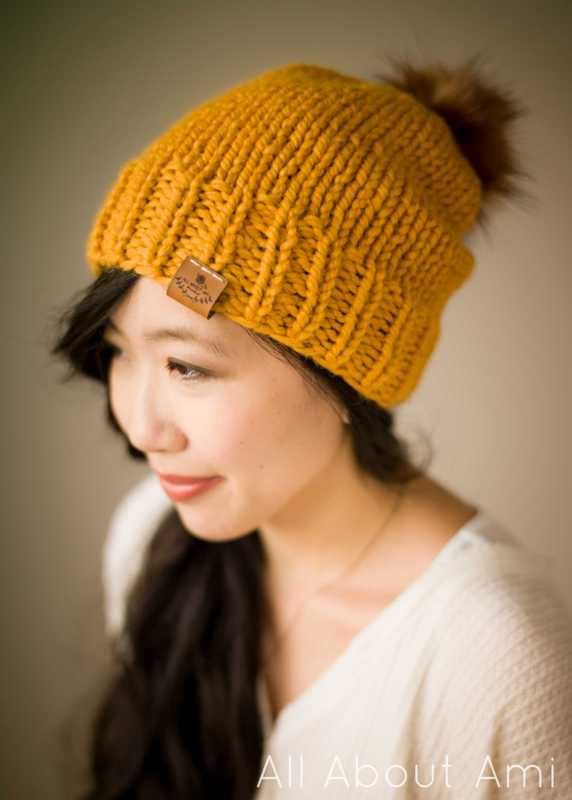 Basic Knitted Adult Hat - All About Ami