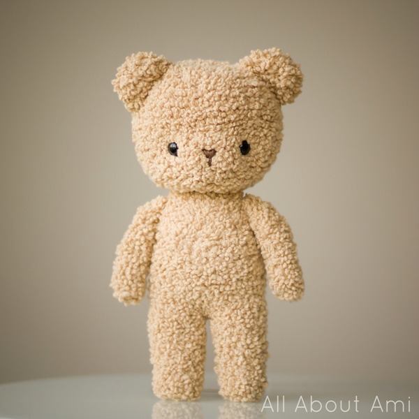 Pattern: Fleece Teddy and Bunny - All About Ami