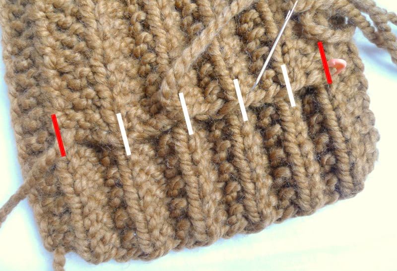 Arbor Scarf Knit Pattern