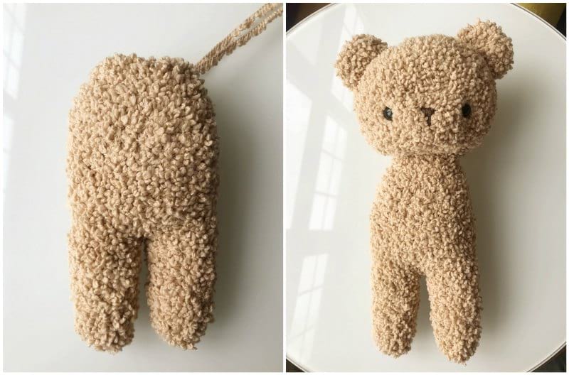 Pattern: Fleece Teddy and Bunny - All About Ami