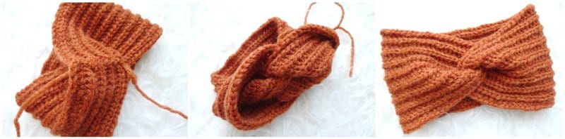 How to Crochet a Twist Headband