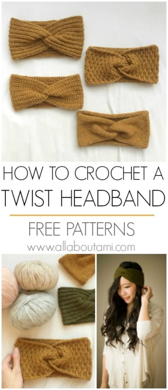 How to Crochet a Twist Headband