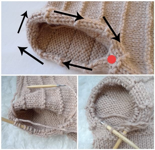 Ridgeline Cardigan Knit Pattern