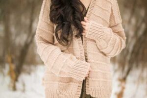 Ridgeline Cardigan Knit Pattern