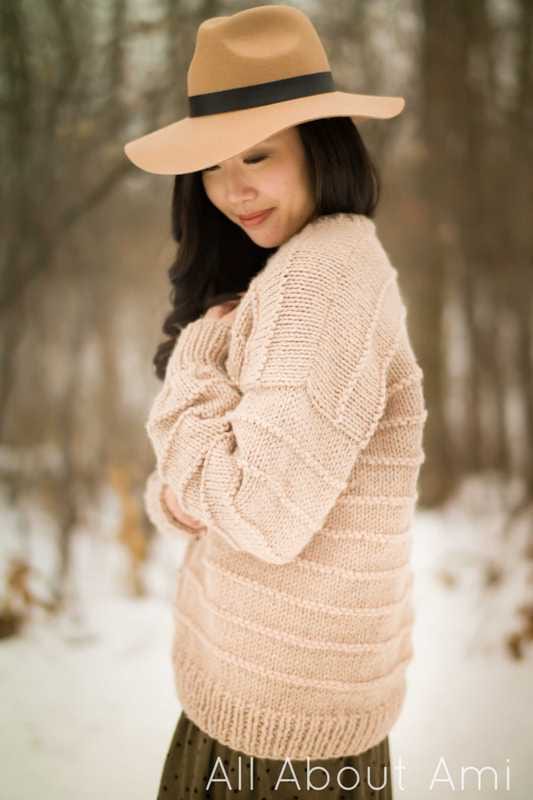 Ridgeline Cardigan Knit Pattern