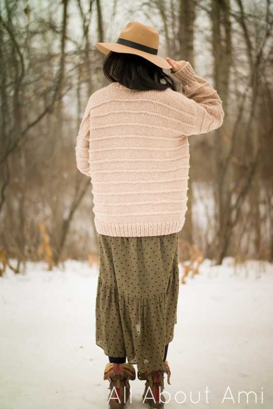 Ridgeline Cardigan Knit Pattern