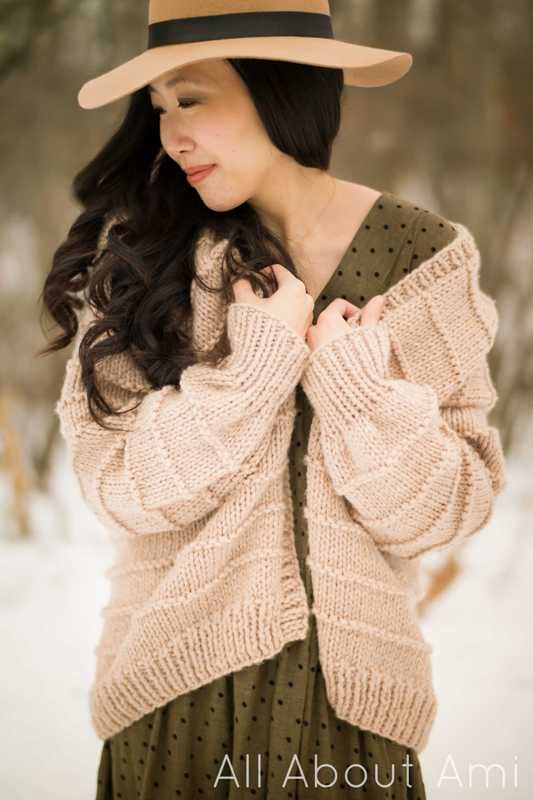 Ridgeline Cardigan Knit Pattern