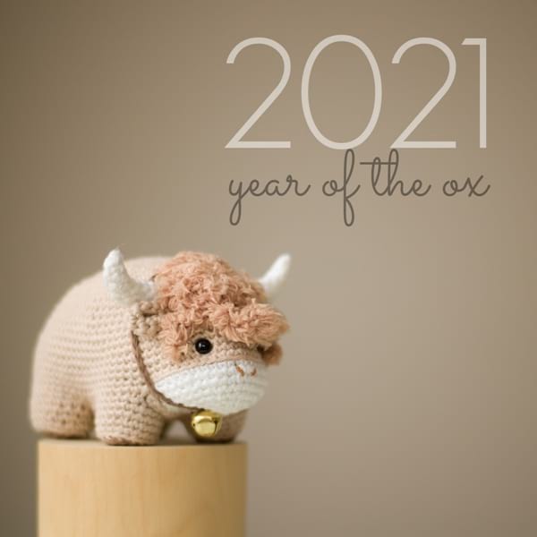 Chinese New Year Ox Amigurumi