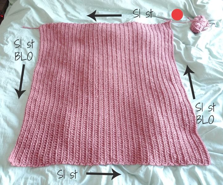 Willow Blanket Crochet Pattern