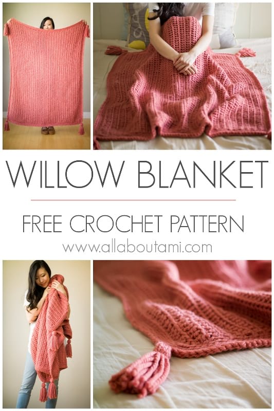 Willow Blanket Crochet Pattern