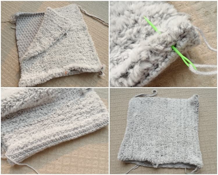 Luxe Faux Fur Cushion Crochet Pattern