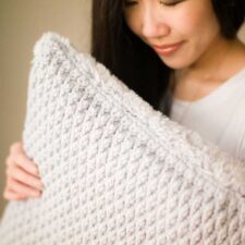 Luxe Faux Fur Cushion Crochet Pattern