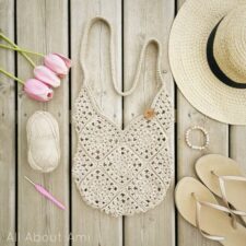 Wildrose Shoulder Bag Crochet Pattern