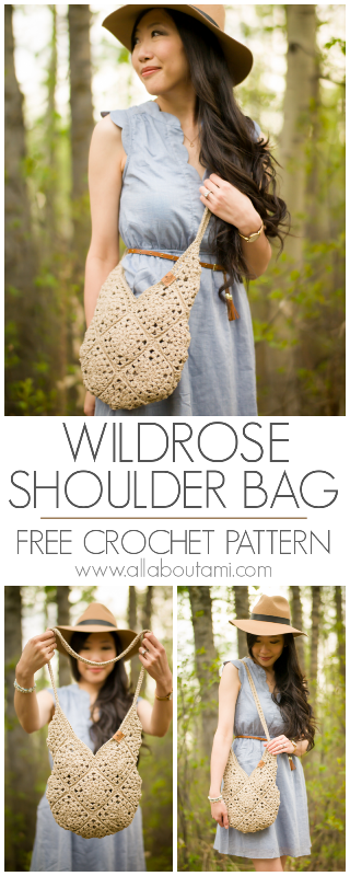 Wildrose Shoulder Bag Crochet Pattern