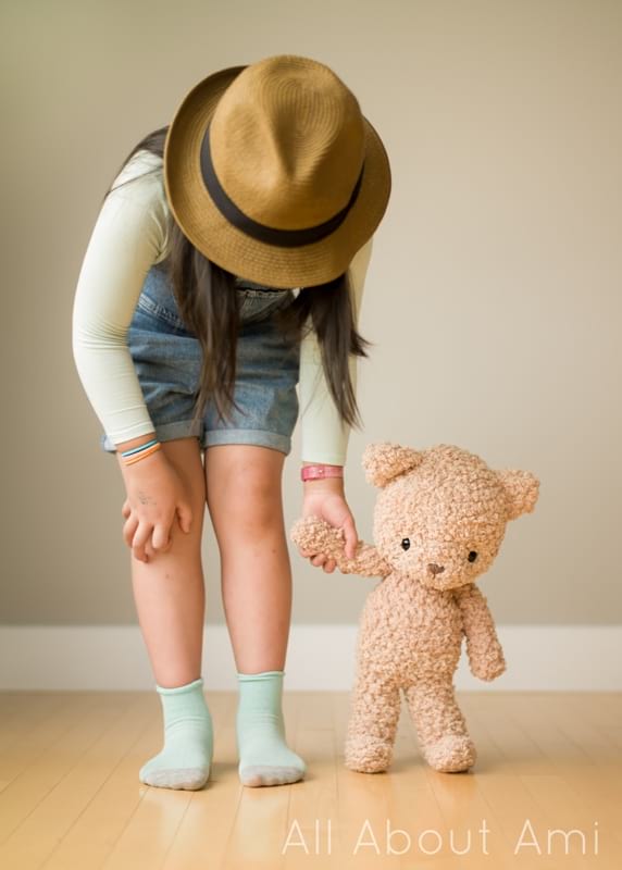 Pattern: Fleece Teddy and Bunny - All About Ami