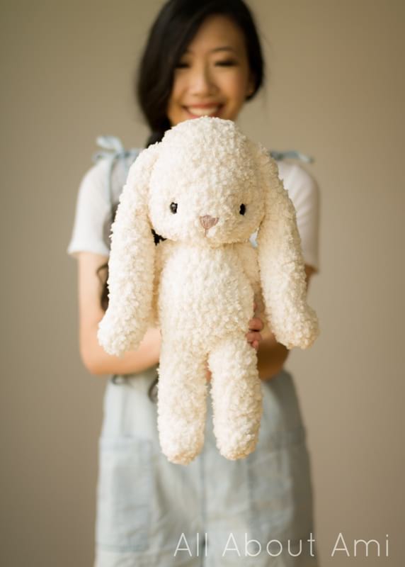 Fleece Teddy & Bunny Crochet Pattern