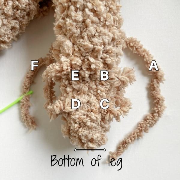 Free Crochet Pattern Lion BrandÂ® Fishermen's Wool Fuzzy Bunny