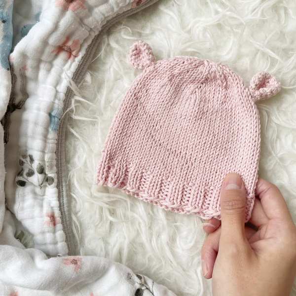 Coboo Knit Newborn Beanie