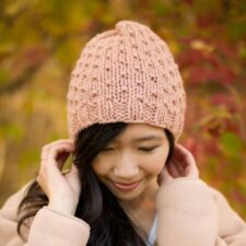 Bulky Dotty Beanie Knit Pattern