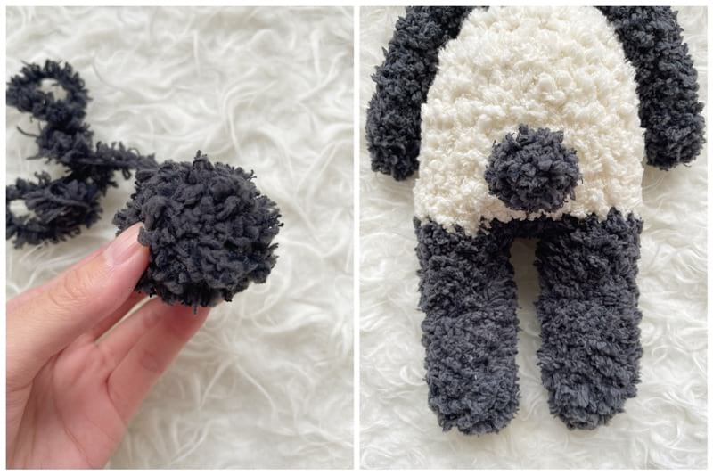 Fleece Panda Crochet Pattern