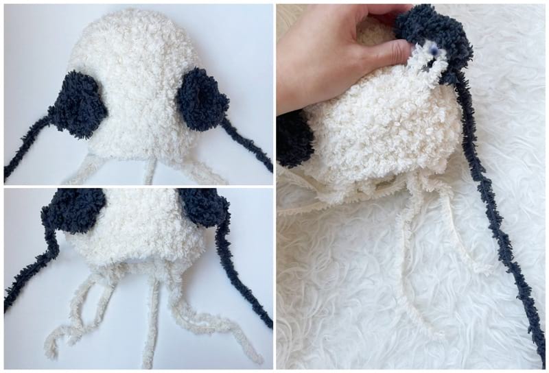 Fleece Panda Crochet Pattern