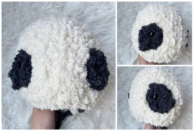 Fleece Panda Crochet Pattern