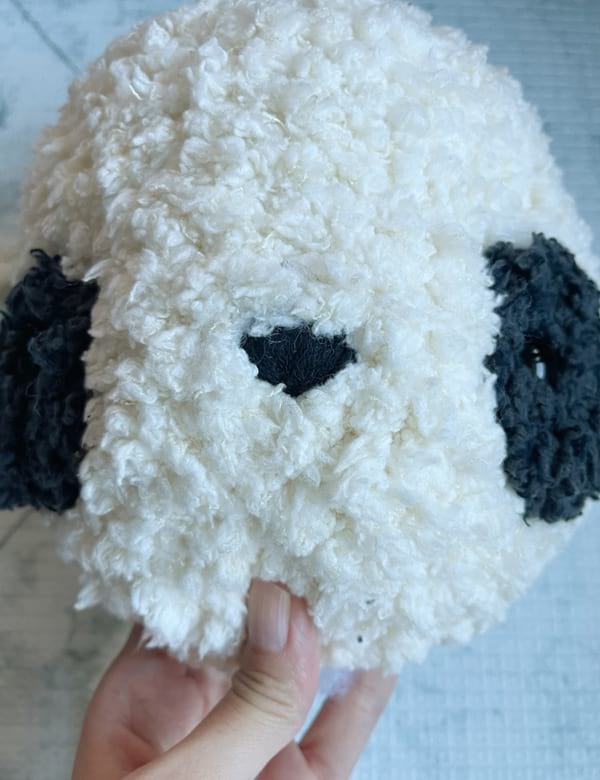 Fleece Panda Crochet Pattern