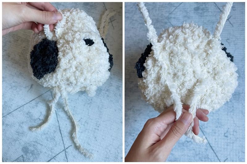 Fleece Panda Crochet Pattern