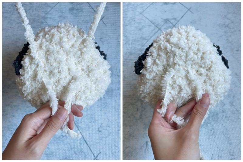 Fleece Panda Crochet Pattern