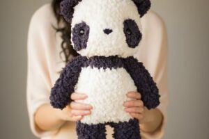 Fleece Panda Crochet Pattern