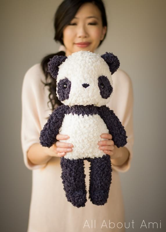 Fleece Panda Crochet Pattern