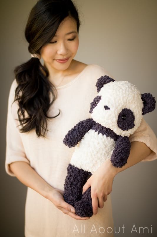 Fleece Panda Crochet Pattern