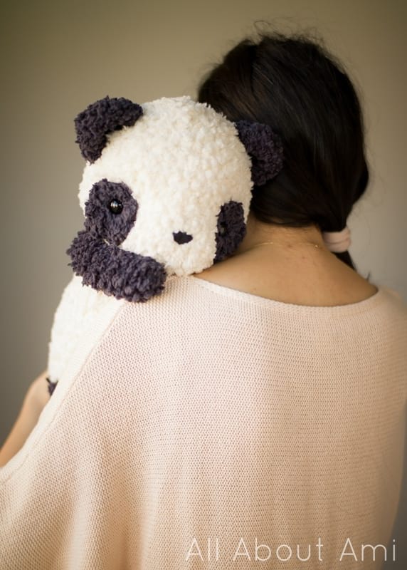 Fleece Panda Crochet Pattern