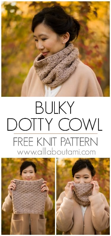Bulky Dotty Cowl Version 2