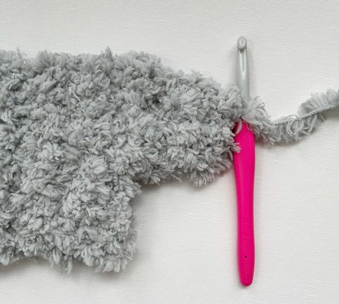 Fleece Sherpa Twist Headband Crochet Pattern