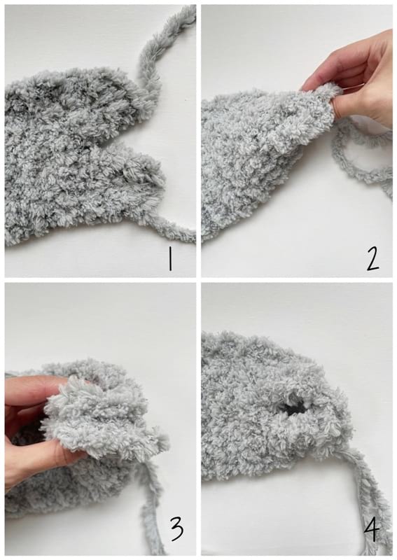 Fleece Sherpa Twist Headband Crochet Pattern