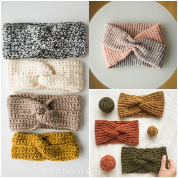 Twist Headband Crochet Patterns