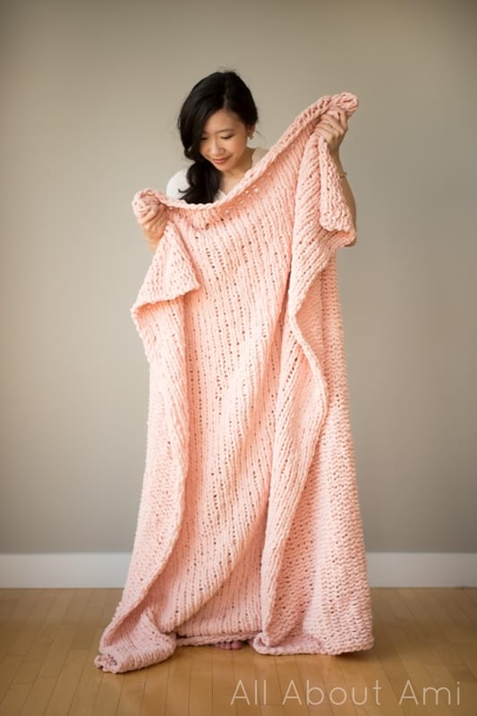 Cover Story Knit Blanket