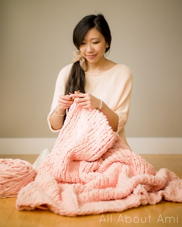 Cover Story Knit Blanket