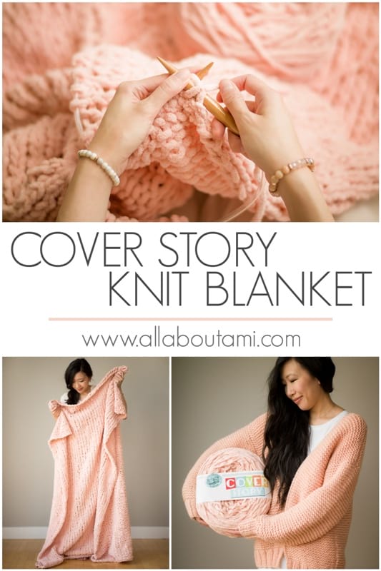 Cover Story Knit Blanket