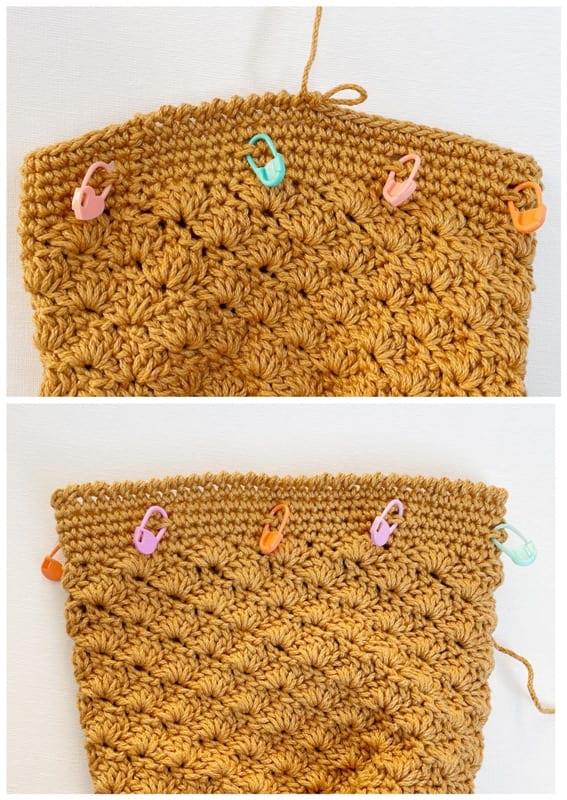 Dense stitches for crochet bags Part 3, The Single Crochet Camel stitch