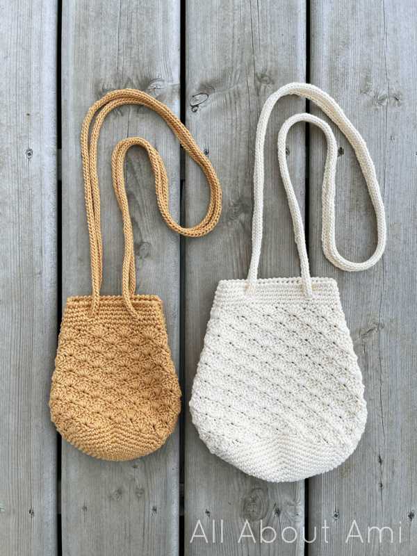 How to Crochet Purse Handles - All About Ami