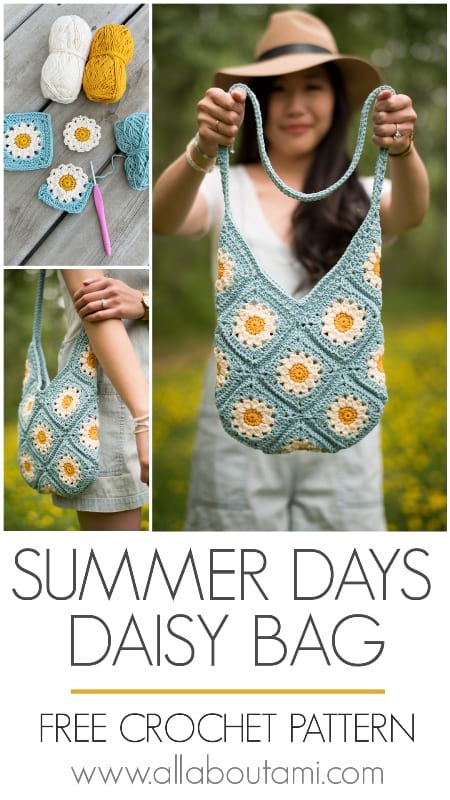 Summer Days Daisy Bag Crochet Pattern