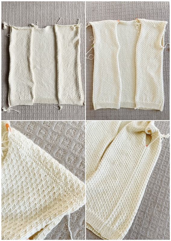 Light Dotty Cardigan Knit Pattern