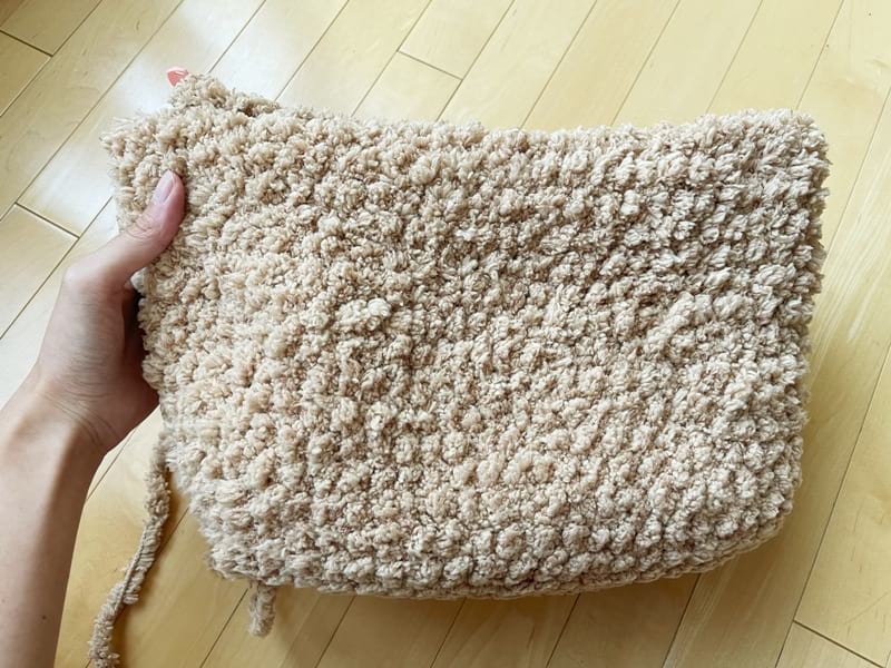 Fuzzy Fleece Bag Crochet Pattern